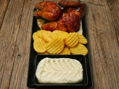 Halbes Hähnchen gegrillt classic